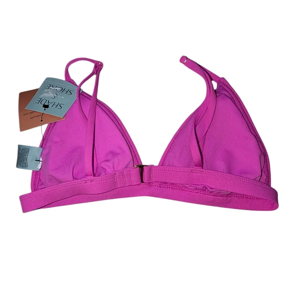Shade & Shore Fuchsia Bikini Top - Picture 2 of 2